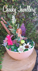 Fairy garden inspired themescapes.
Mini flower garden centrepieces.
Pretend play, decor, collectables.